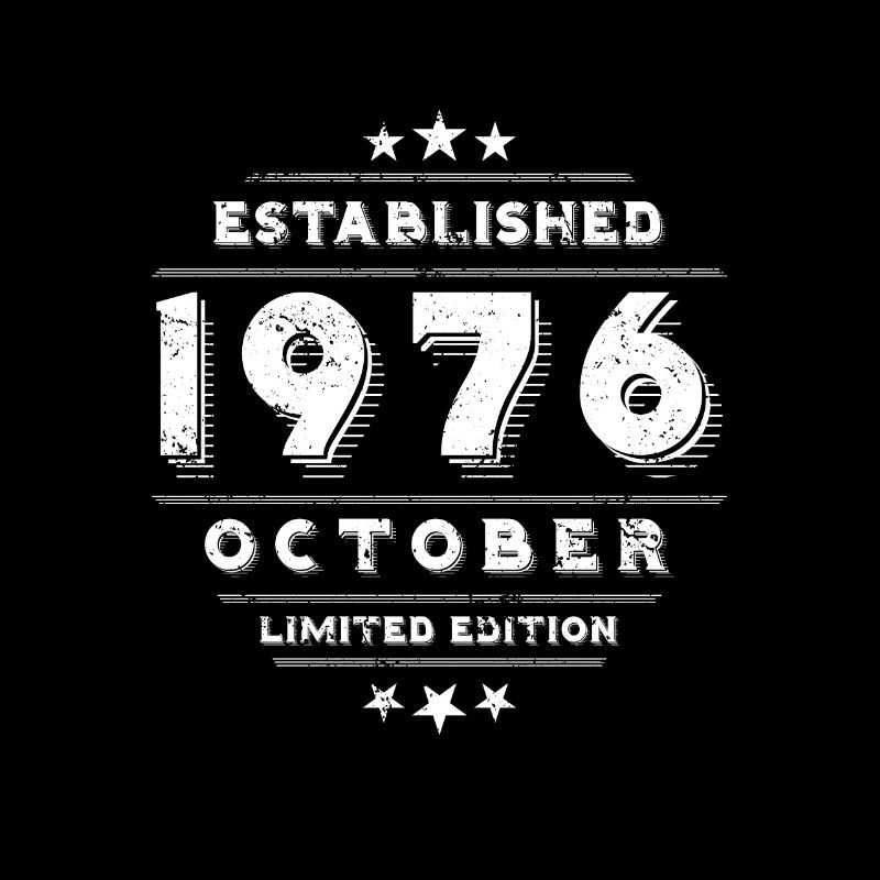 Birthday in October 1976 - October