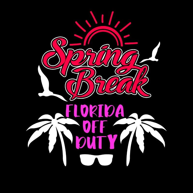 Spring Break Florida off duty Ferien Spring Break