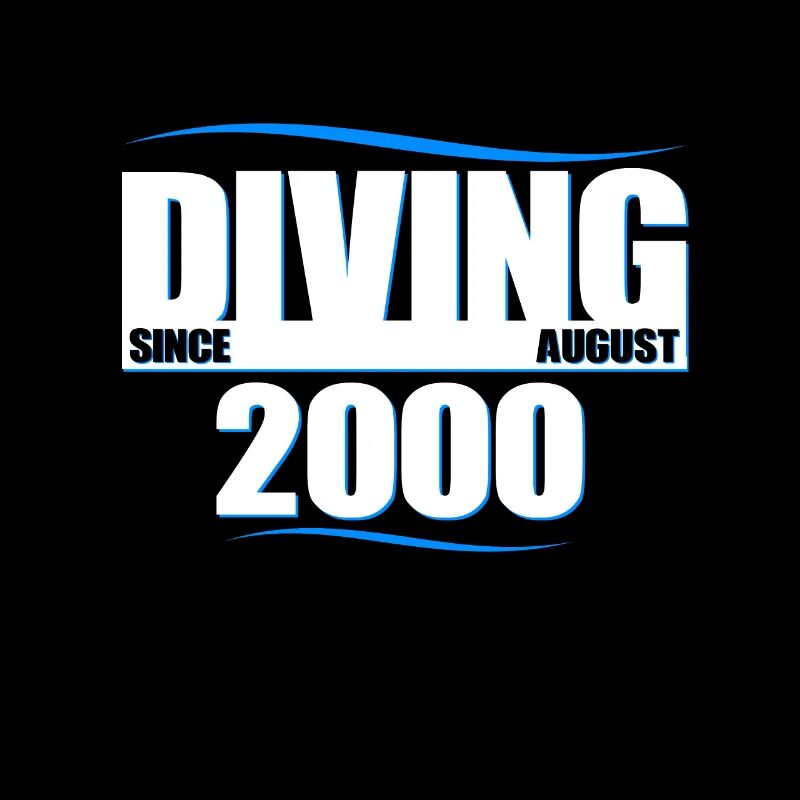 Diver Birthday - Diving since August 2000