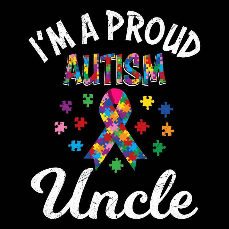 Stolzer Onkel von autistischem Kind Bewusstsein