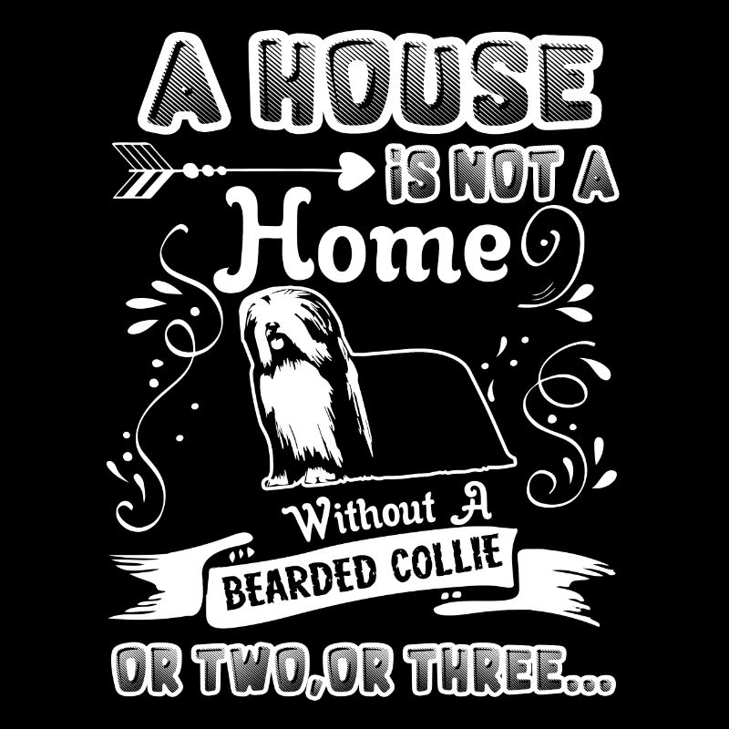 Bearded Collie Home Without Bearded Collie