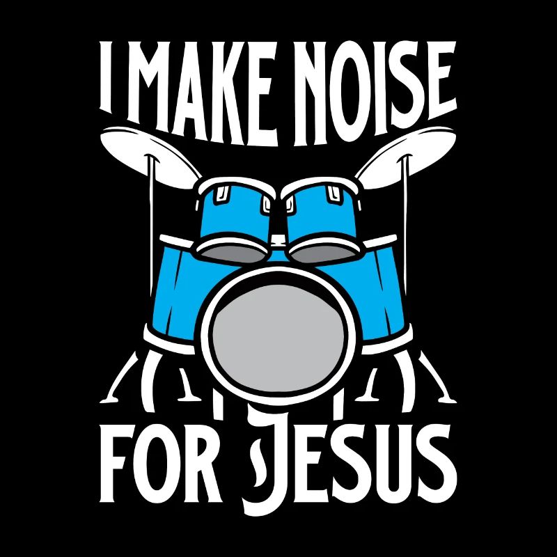 Drum Player Jesus Drum set Pick Jesus Drums Player