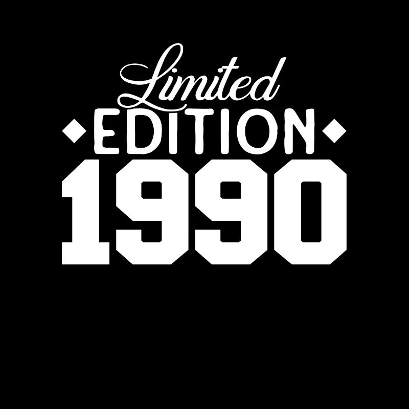 Vintage 1990 Retro Bitrthday Edition Limitée