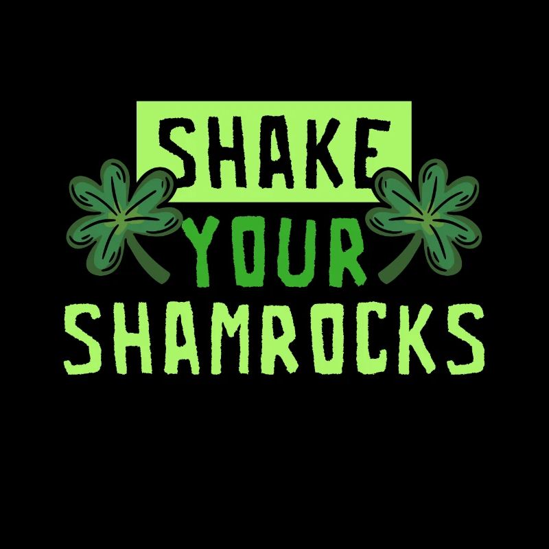 Drôle de Saint Patrick irlandais Shake Your
