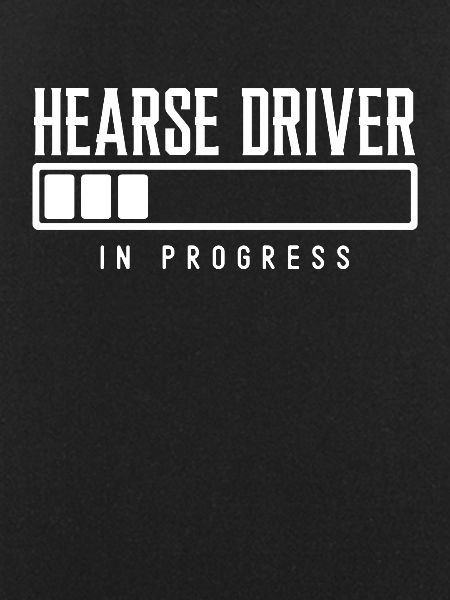 Hearse driver in progress