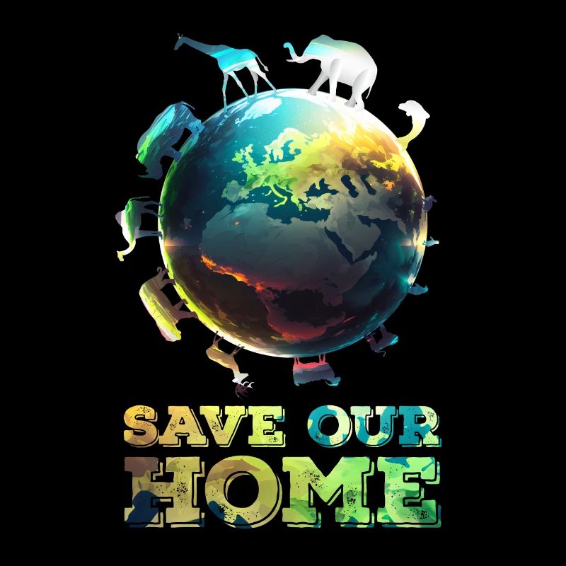 Save our home Planet Save the Earth Conservation