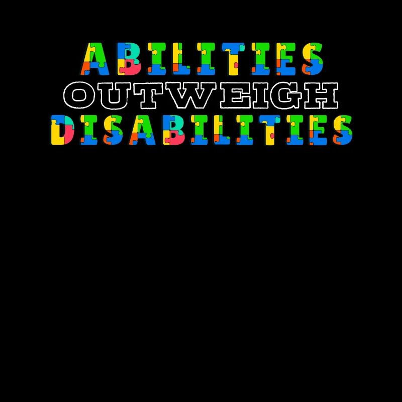 Autism awareness - abilities predominate