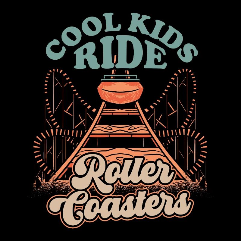 Theme Park Boy Amusement Park Cool Kids Ride Roll