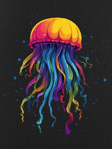 Rainbow jellyfish