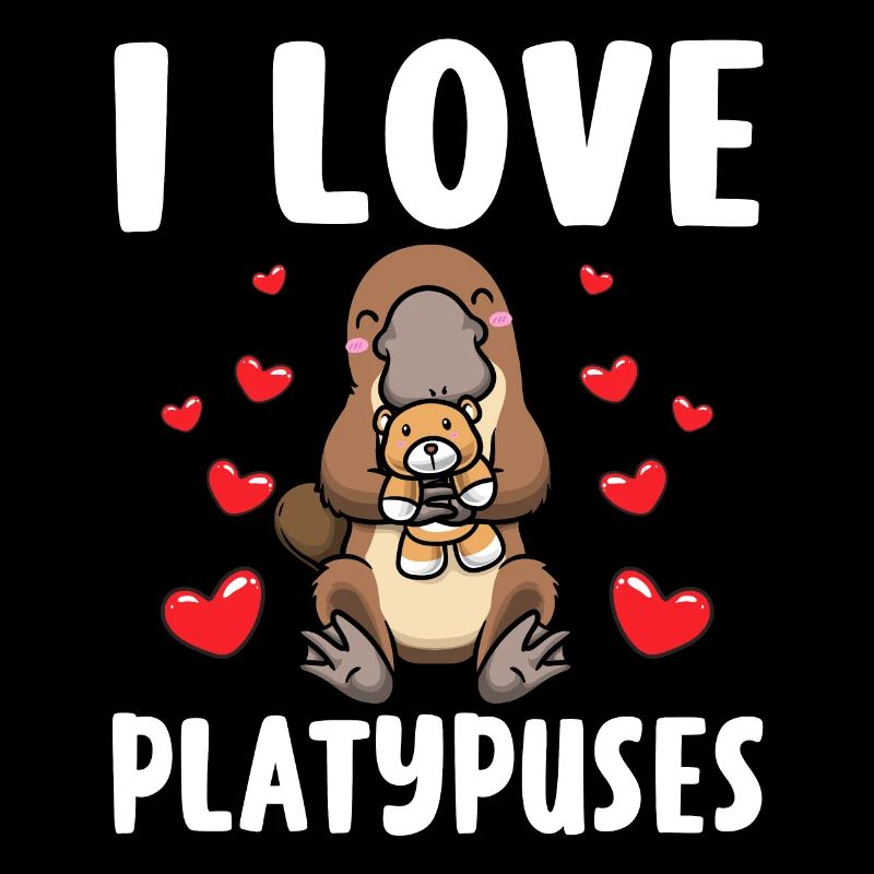 J’adore les ornithorynques Ornithorynque