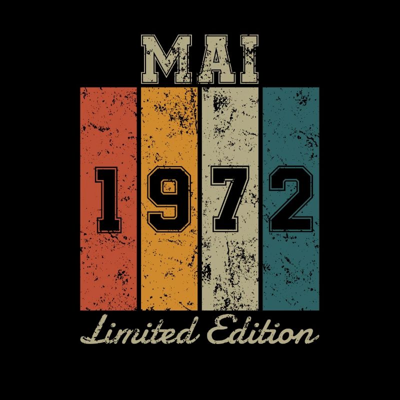Date de naissance : Mai 1972 - Edition Limitée Rétro