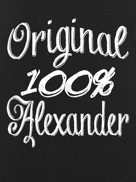 Original 100% Alexander