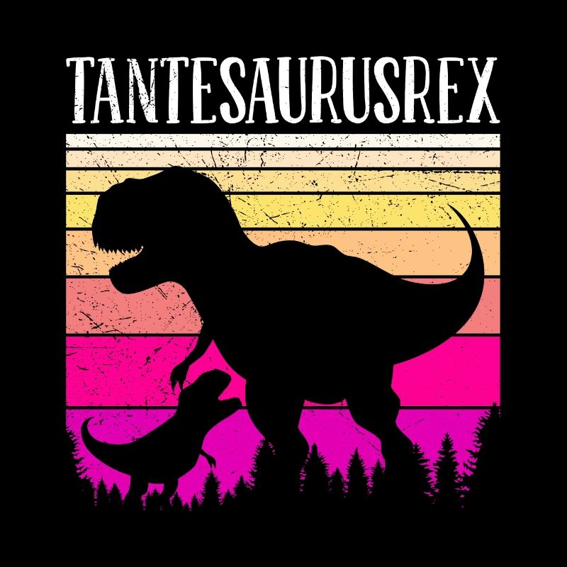 Auntiesaurus Tante Muttertag Dinosaurier Fan