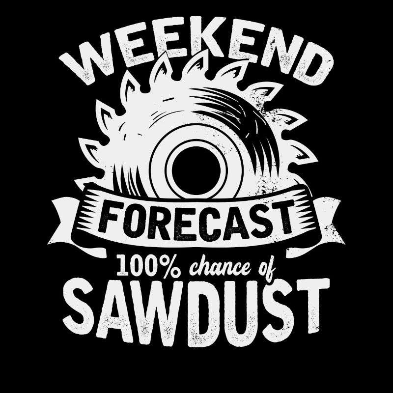 Prévisions du week-end 100% de probabilité de sciure de bois