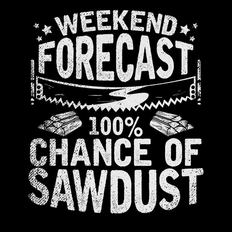 Prévisions du week-end 100% de probabilité de sciure de bois