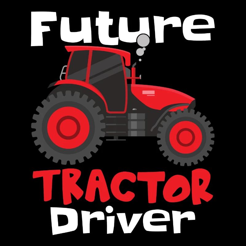 Künftiger Traktorfahrer