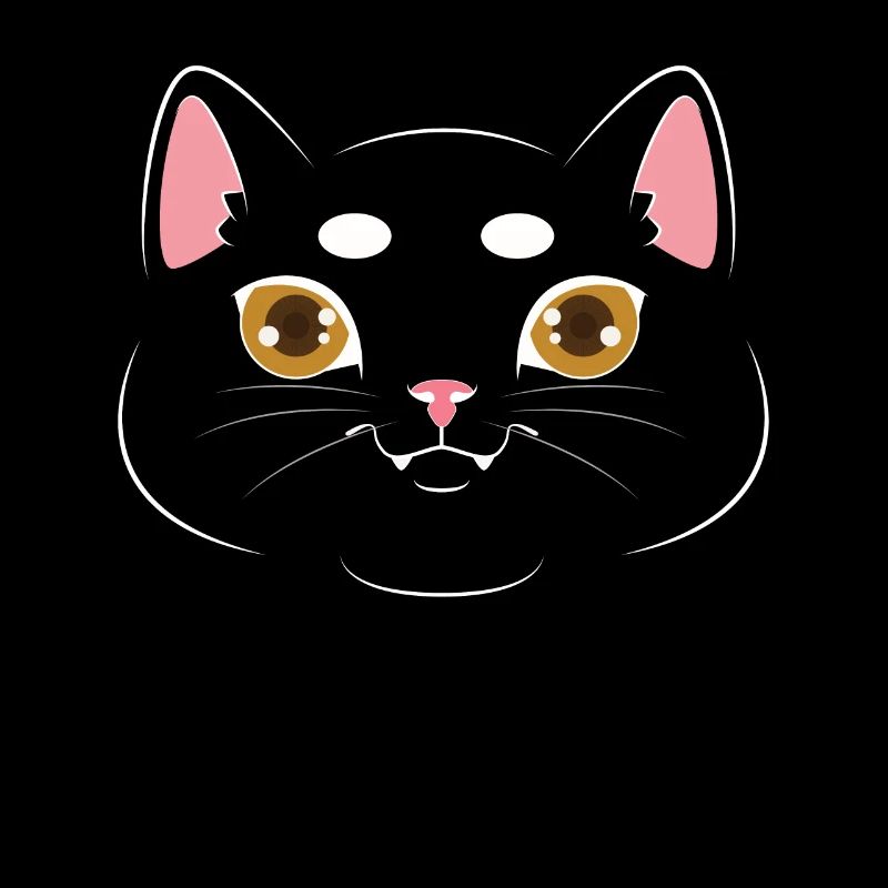 Schwarze Katze