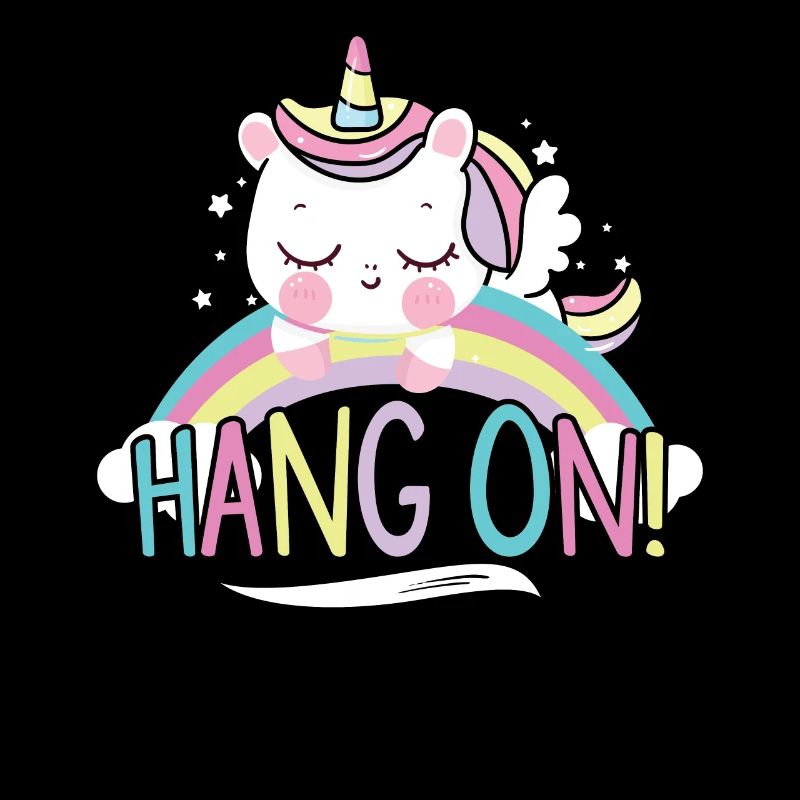 Sleeping Unicorn Hang On