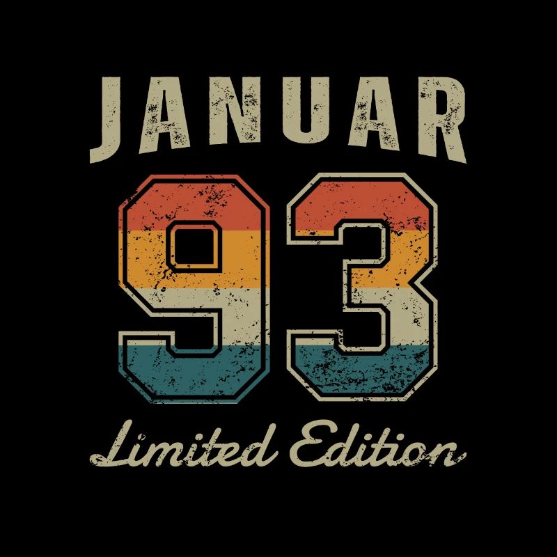Date de naissance : Janvier 1993 - Edition Limitée Rétro