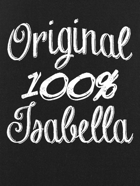Original 100% Isabella