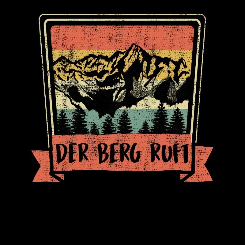 Der Berggipfel ruft Bergfan Wandern
