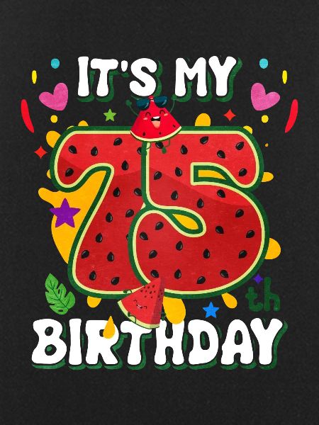 75e anniversaire pastèque
