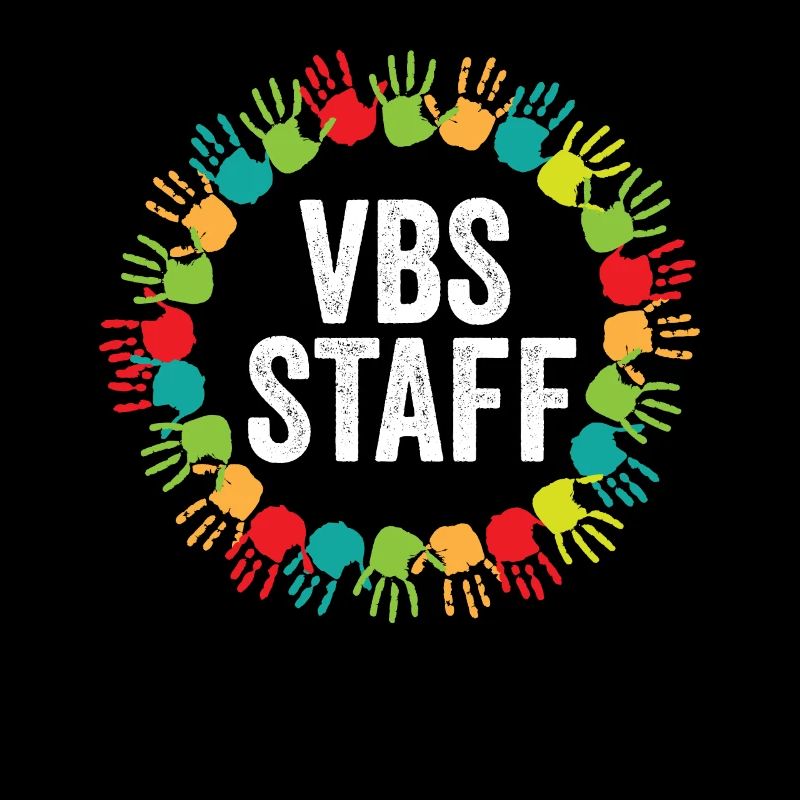 VBS Staff Hand Print Vacation Bible School Crew
