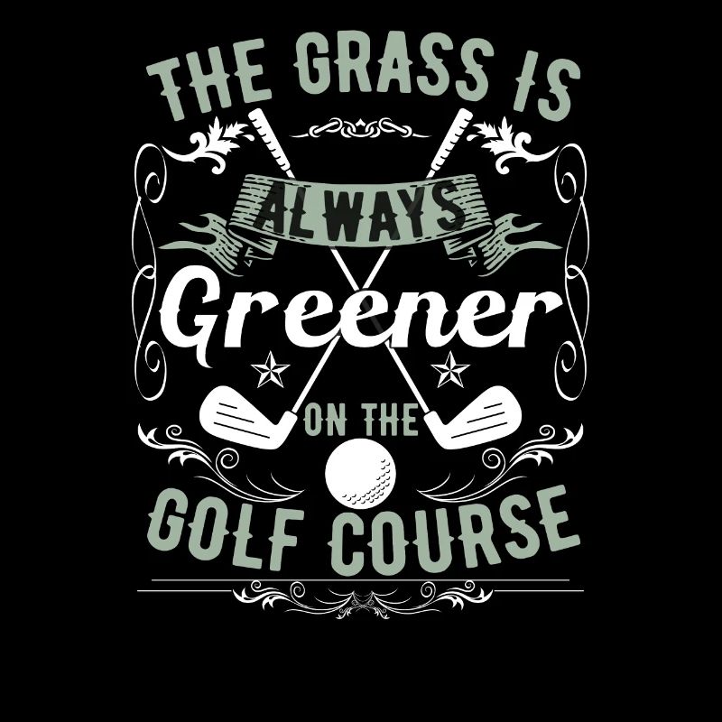 L’herbe est toujours plus verte sur le terrain de golf