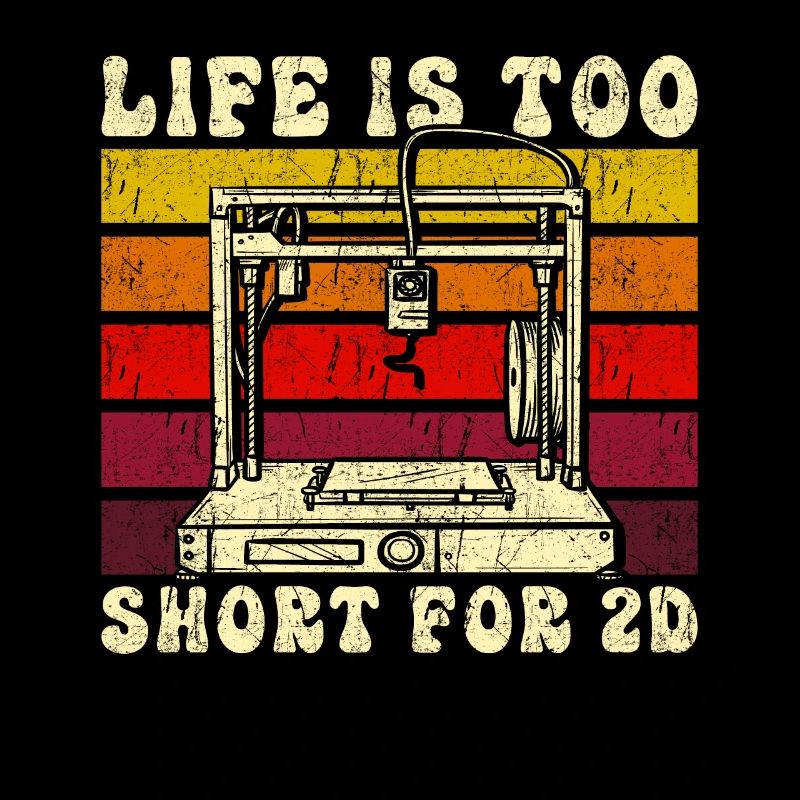 3D Drucker Spruch Lustig Geschenk 3D Druck