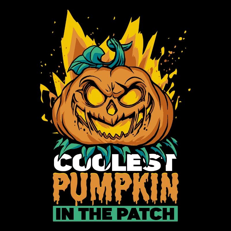 Halloween La citrouille la plus cool du patch