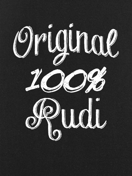 Original 100% Rudi