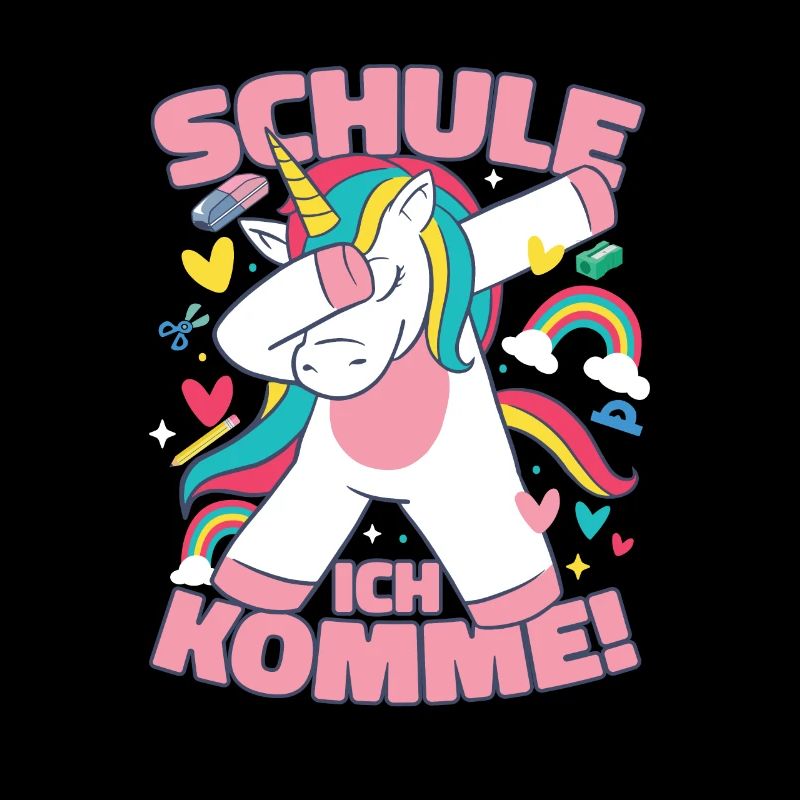 Schule Ich Komme Einhorn