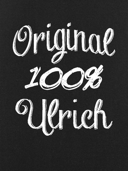 Original 100% Ulrich