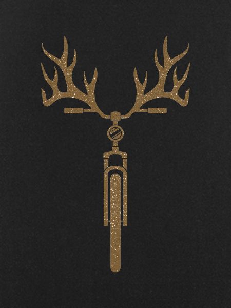 Bicycle deer