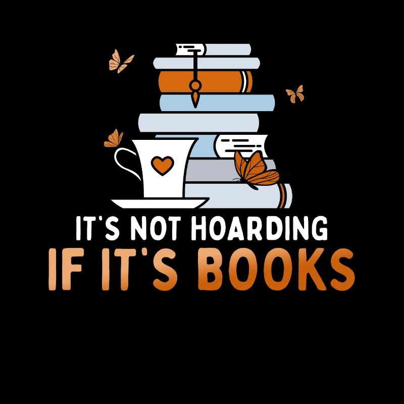 It's not hoarding when it's funny books