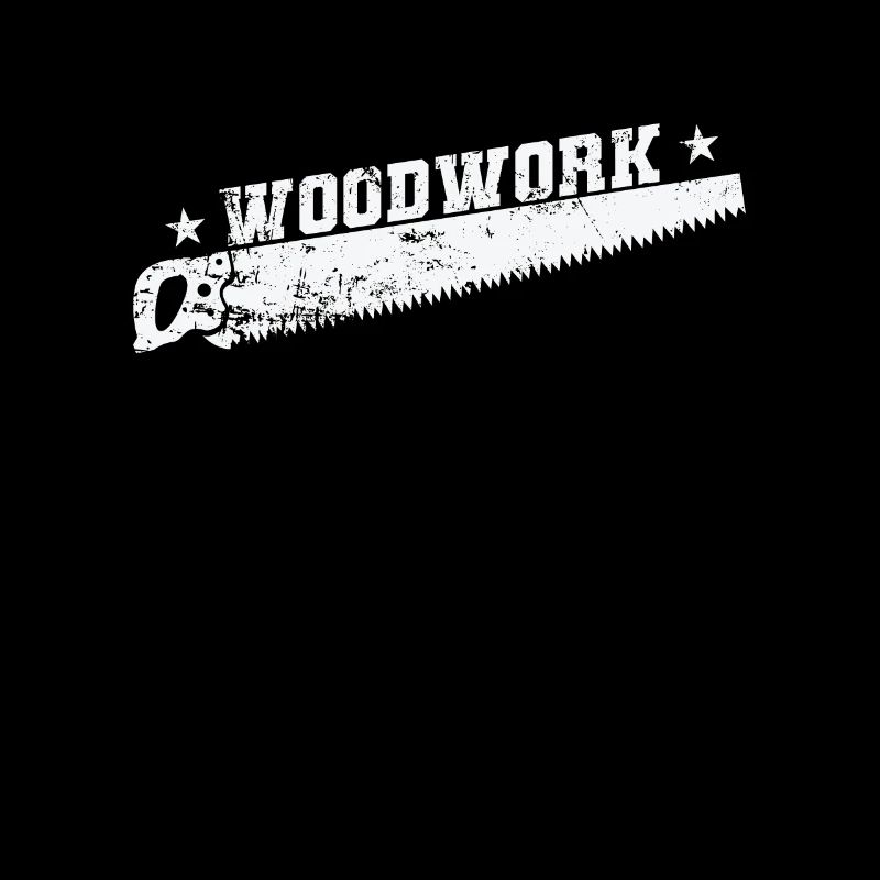 Woodwork Säge Waldarbeiter Wald