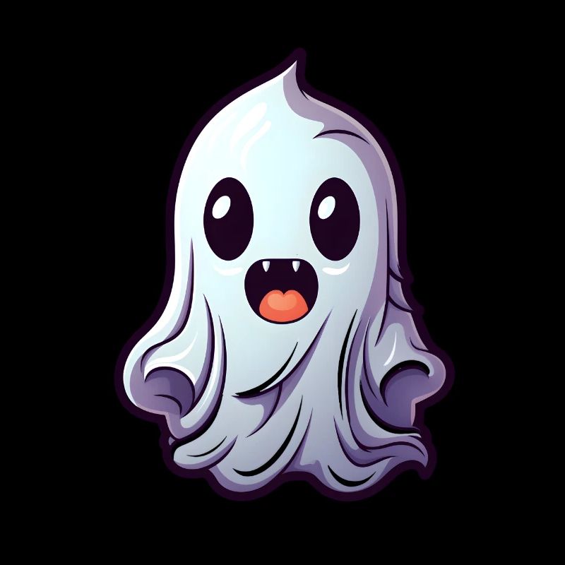 Mignon fantôme Halloween