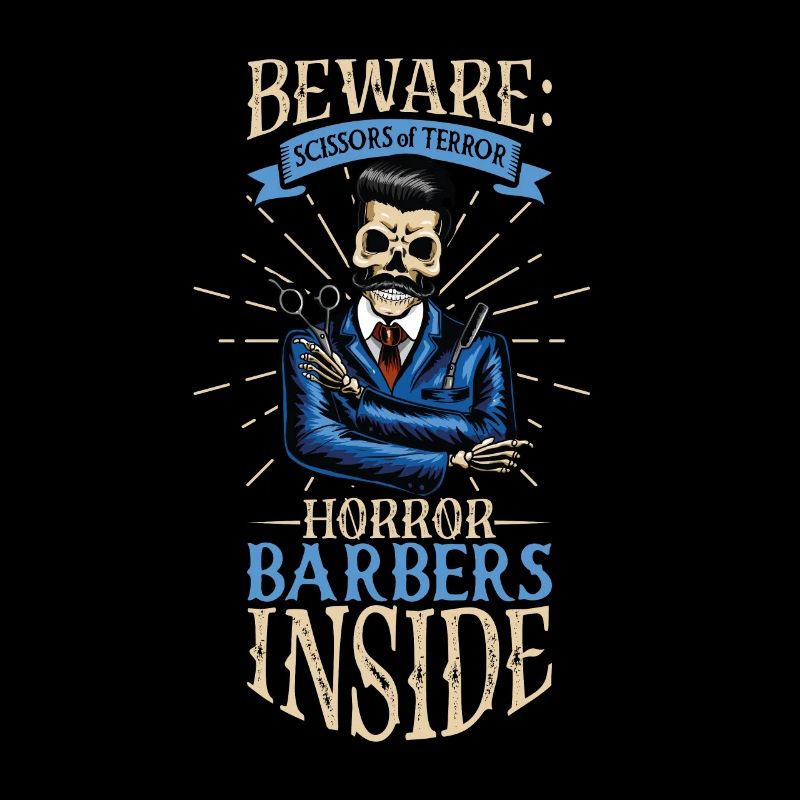 Horror Spooky Friseur Friseur Haar