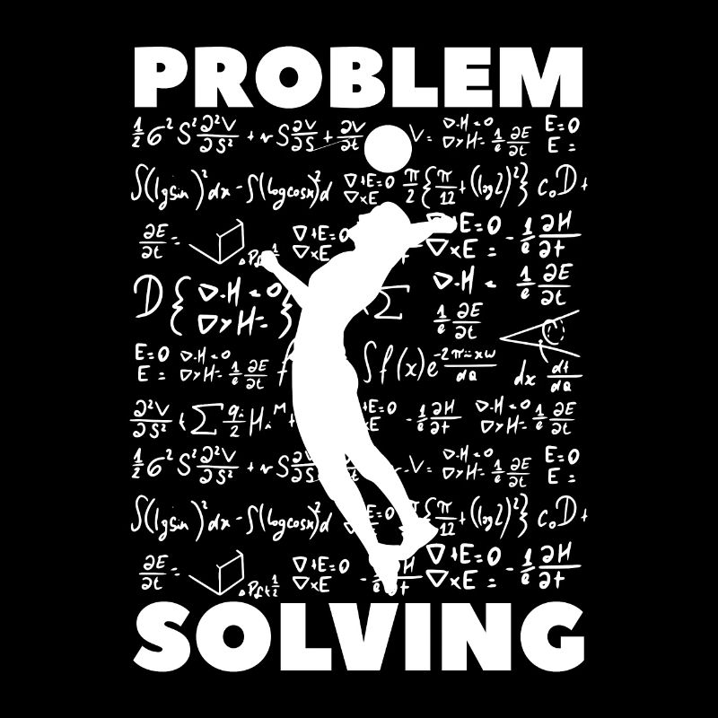 Problem Solving Men School Volleyball Coach Spiker