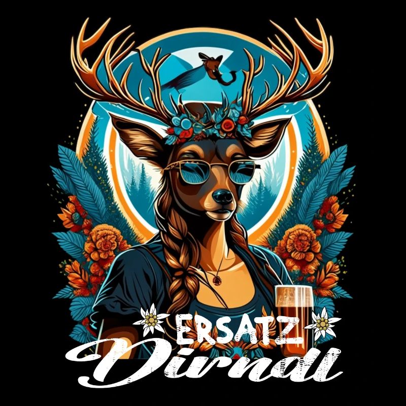Tracht & Trachten Hirsch Ersatz Dirndl
