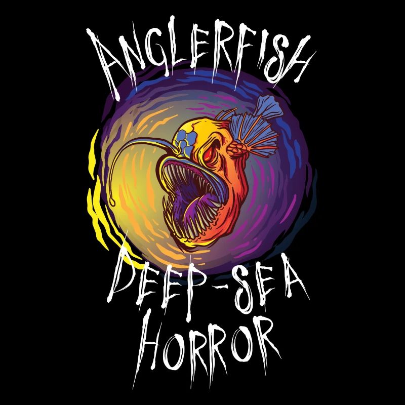 Monkfish Deep Sea Creature Abyssal Horror Bio