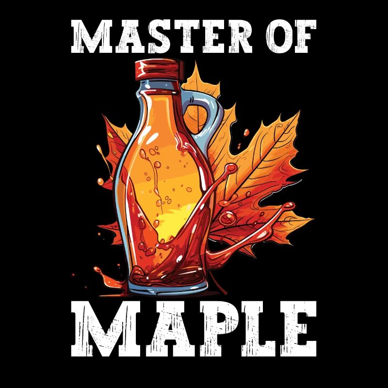 Tradition et cônes de Maple Sirop Canada