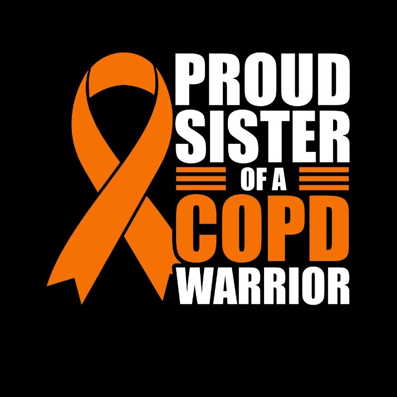 Stolze Schwester Eines Copd-kriegers Chronische