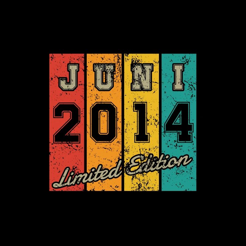 Geburtstag: Juni 2014 - Limited Edition Retro