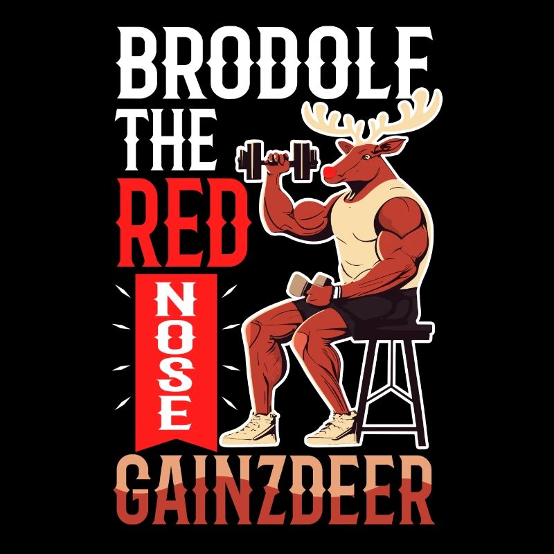 Brodolf The Red Nose Gainzdeer