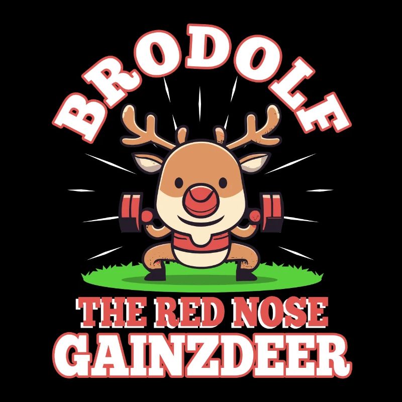 Brodolf The Red Nose Gainzdeer