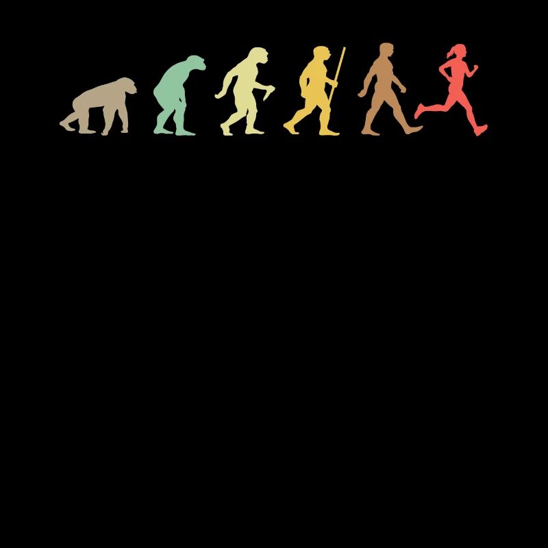 Run Retro Running Evolution Funny Runner Marathon