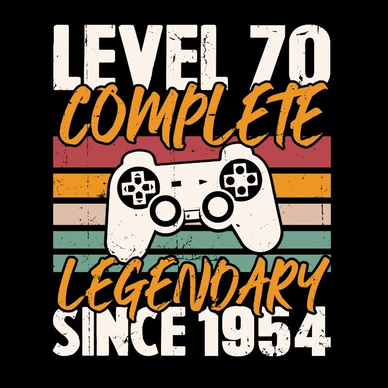 Level 70 Complete 1954 Birthday Gift