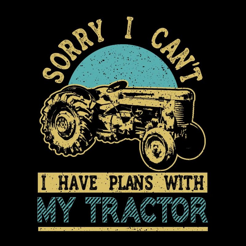 Tractor Lover Funny Tractor Gift