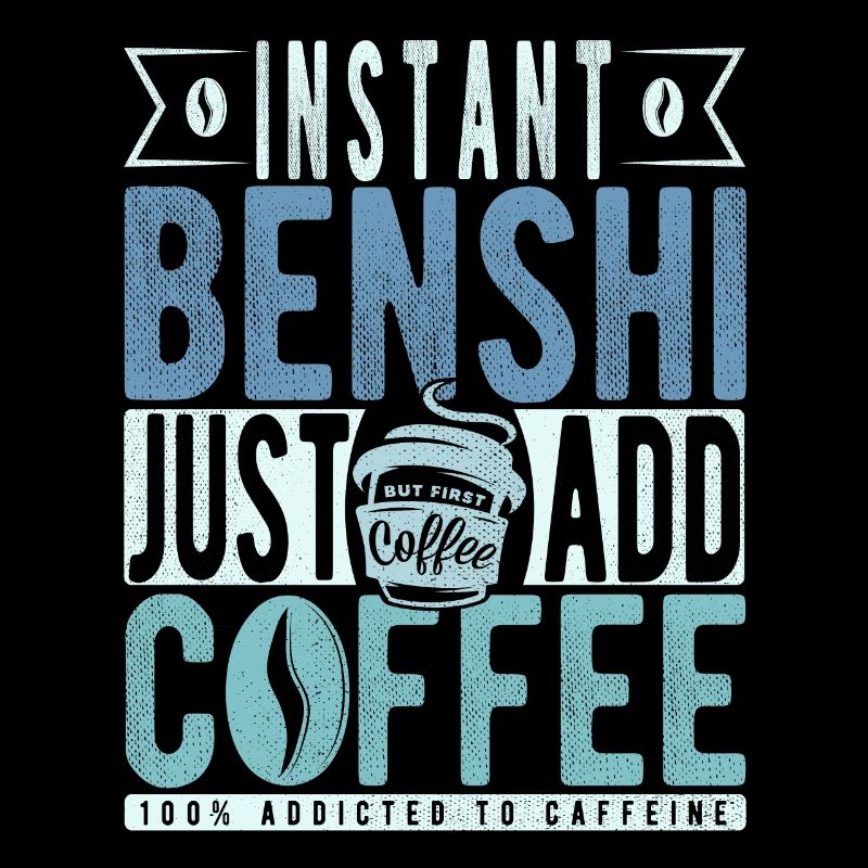 Benshi instantané Il suffit d’ajouter du café